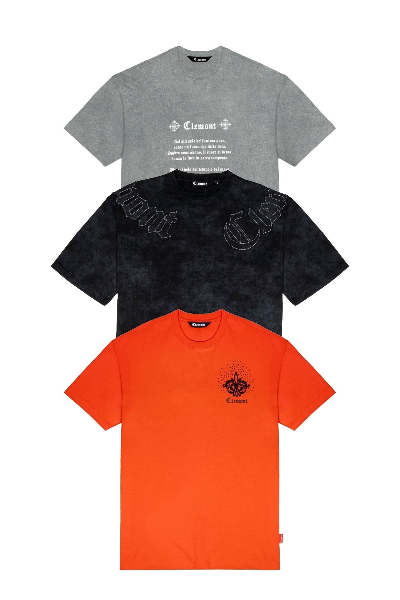 3PACK CAMISETAS HOMBRE TELESMA CLEMONT - Clemont Oficial