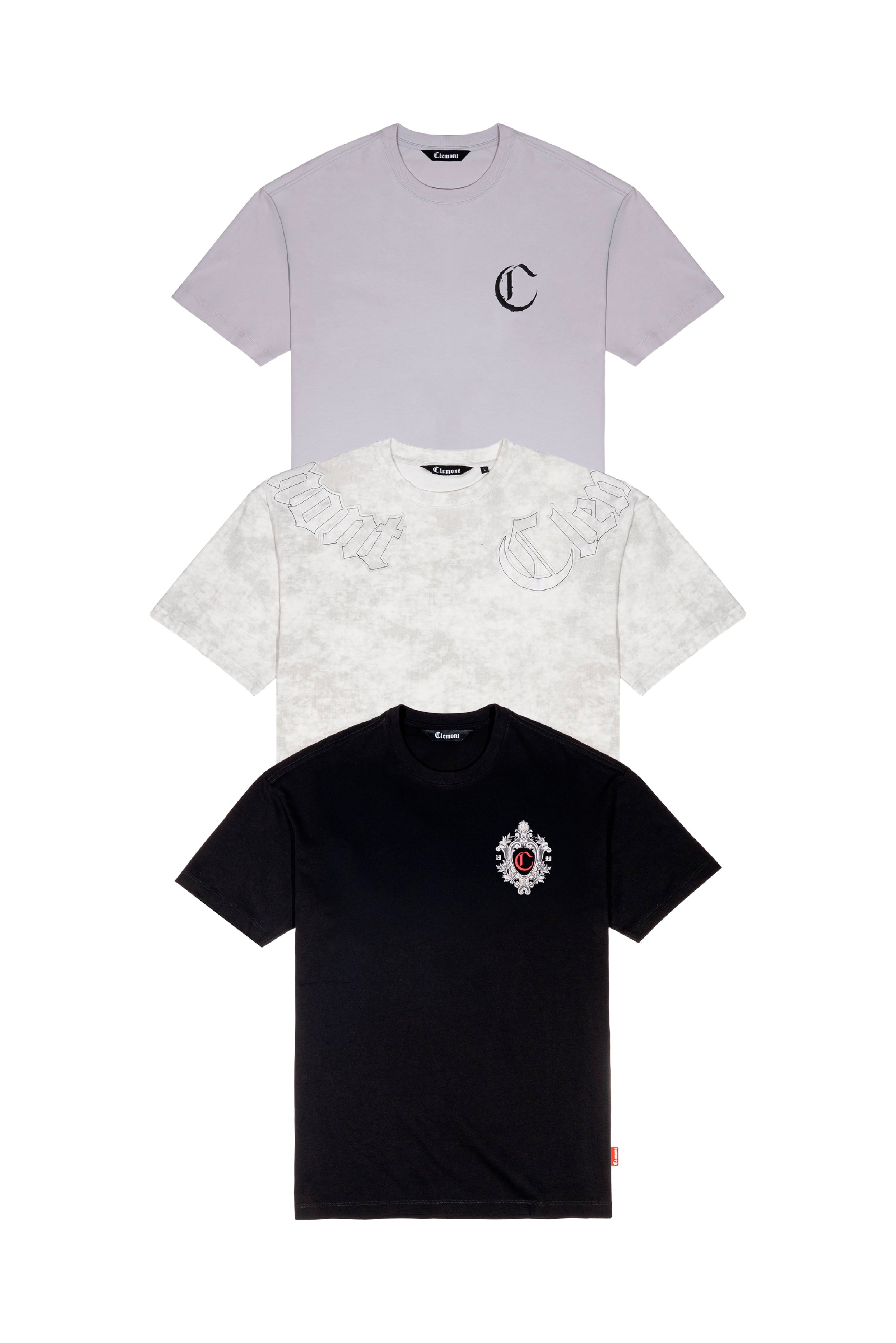 3PACK CAMISETAS HOMBRE EUFORIA CLEMONT