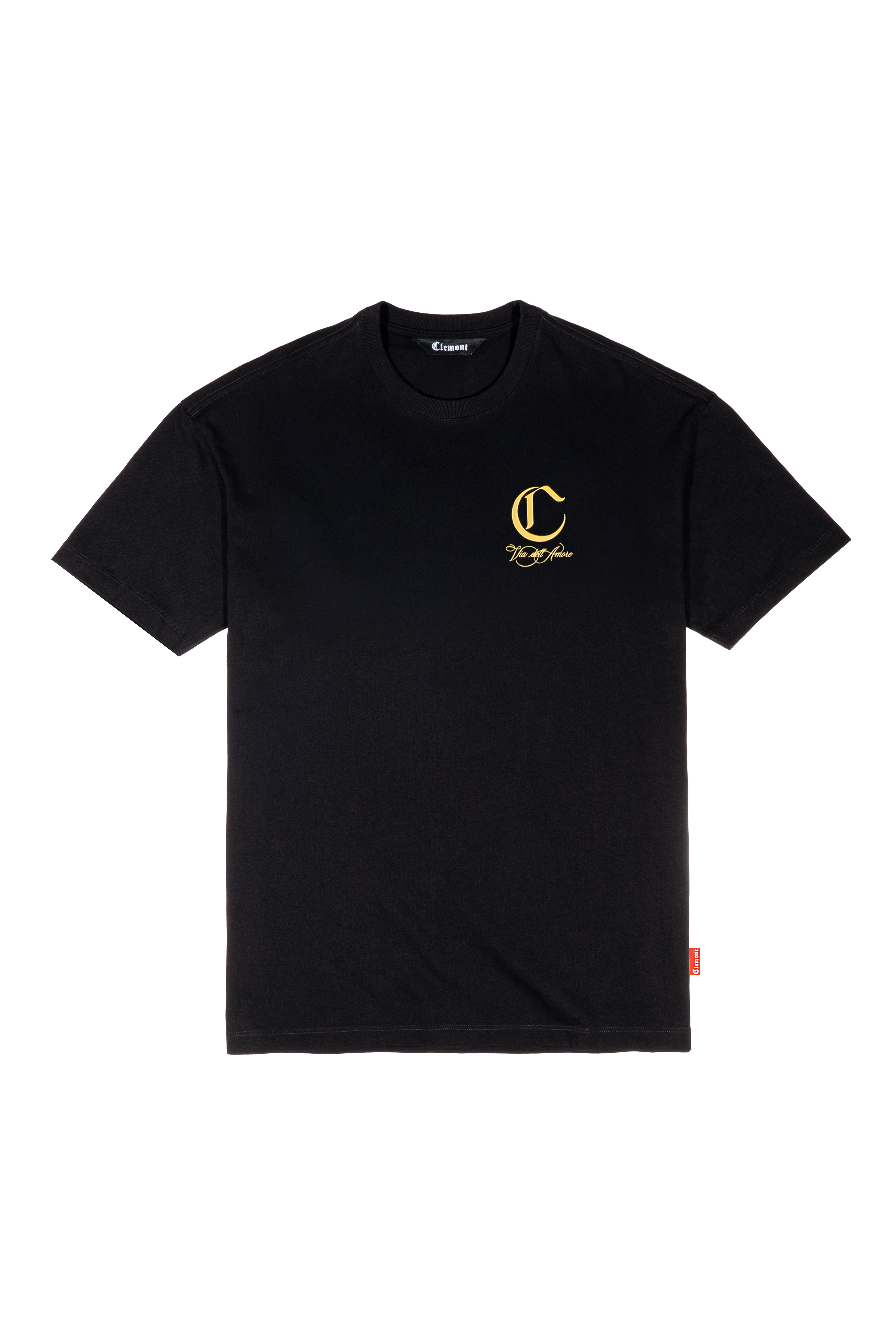 CAMISETA HOMBRE ADERIRE NEGRO CLEMONT