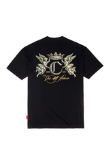 CAMISETA HOMBRE ADERIRE NEGRO CLEMONT
