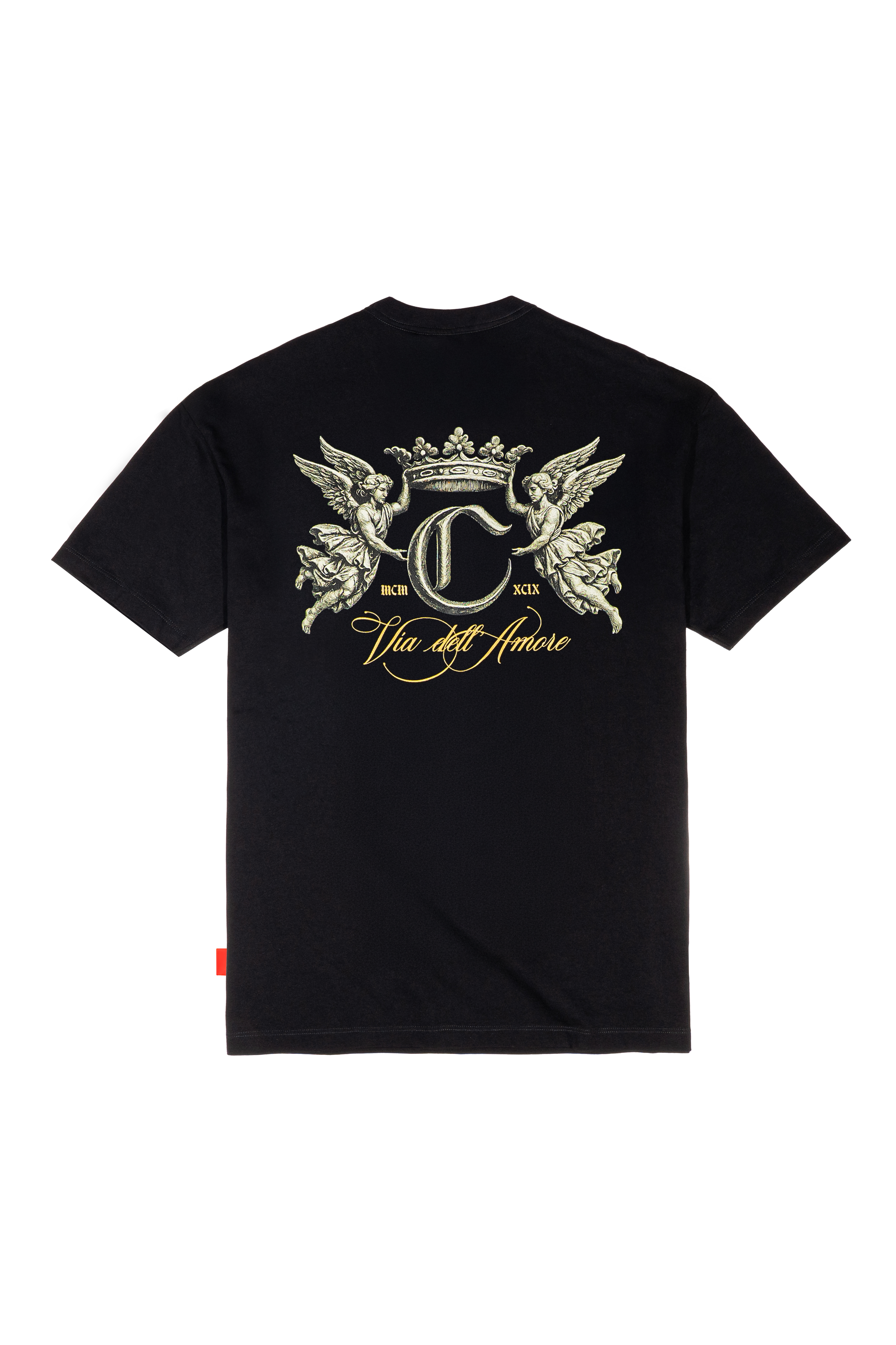 CAMISETA HOMBRE ADERIRE NEGRO CLEMONT