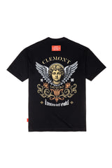 CAMISETA OVERSIZED HOMBRE ANNEGATO NEGRO CLEMONT