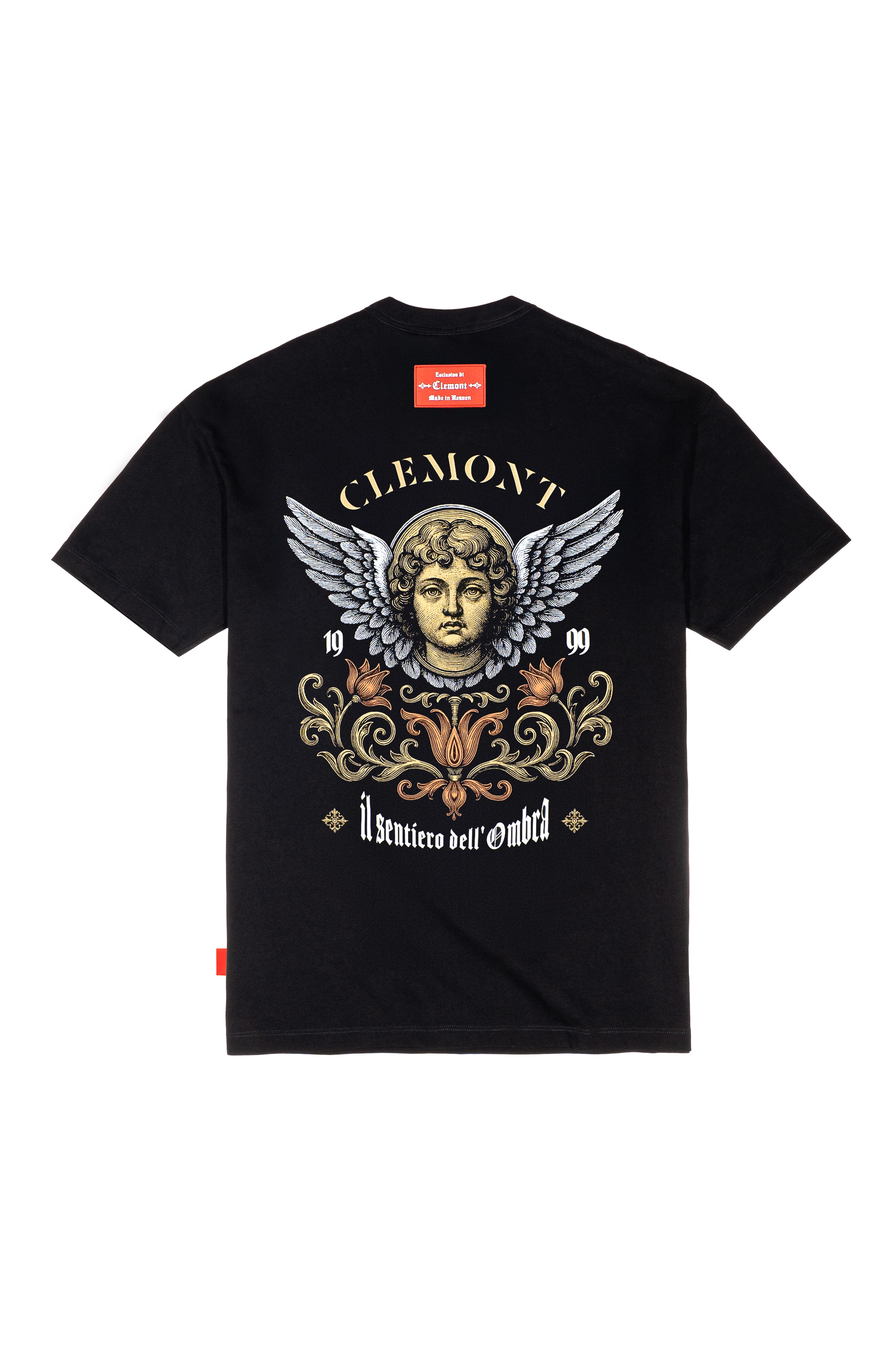 CAMISETA OVERSIZED HOMBRE ANNEGATO NEGRO CLEMONT