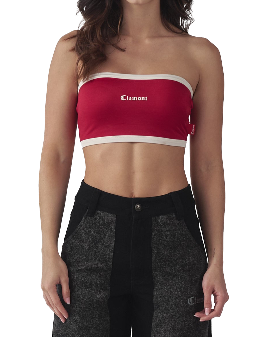 CROPTOP AMETISTA ROJO CLEMONT