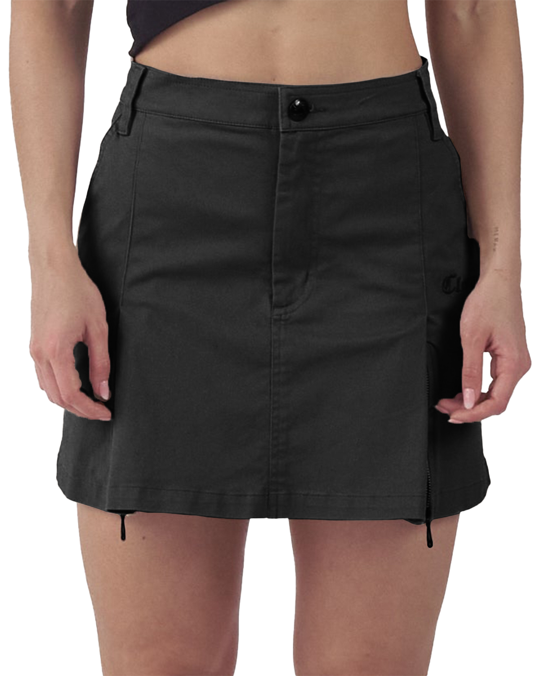 FALDA SPLENDENTE NEGRO CLEMONT