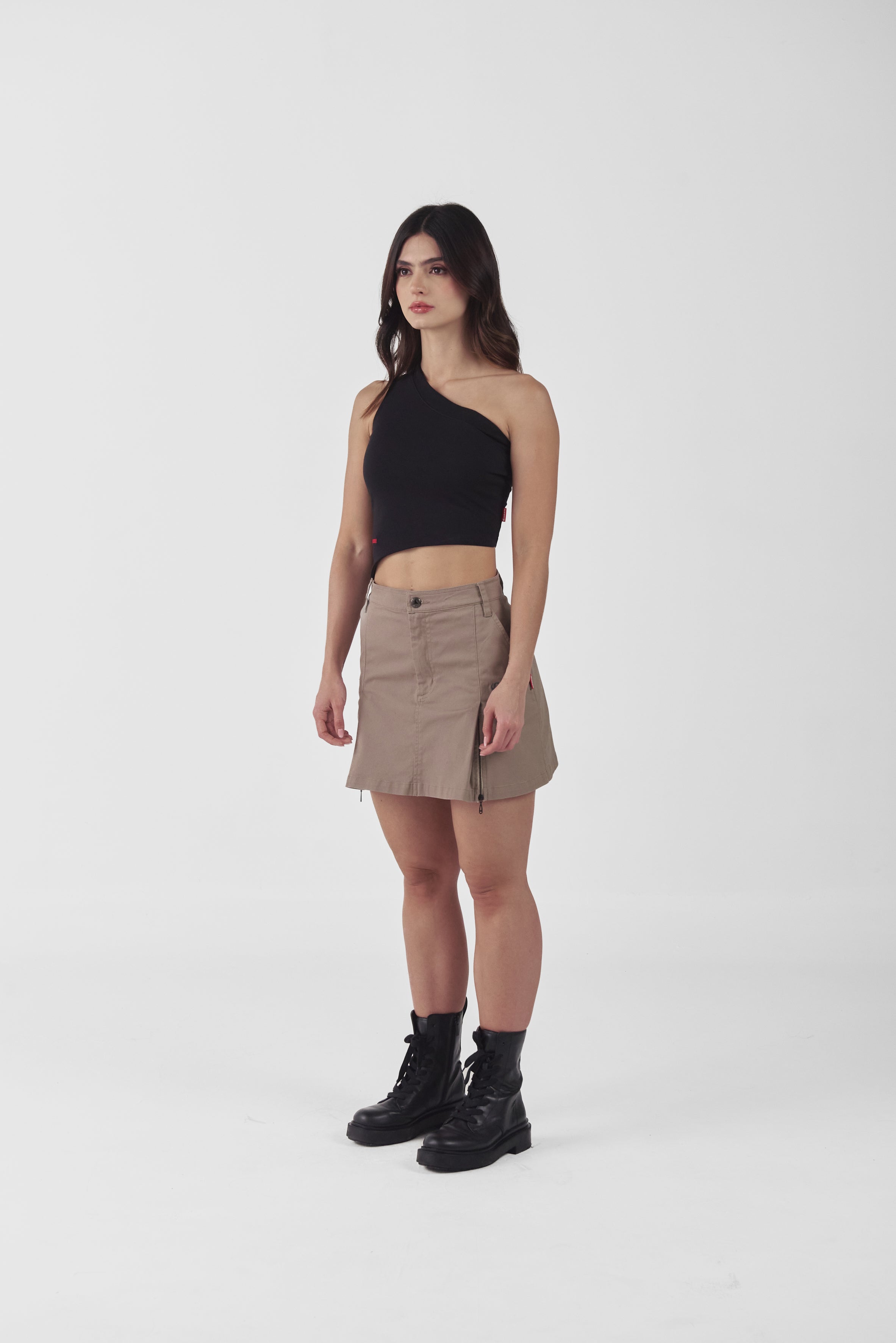 TANKTOP TRASPARENZA NEGRO CLEMONT