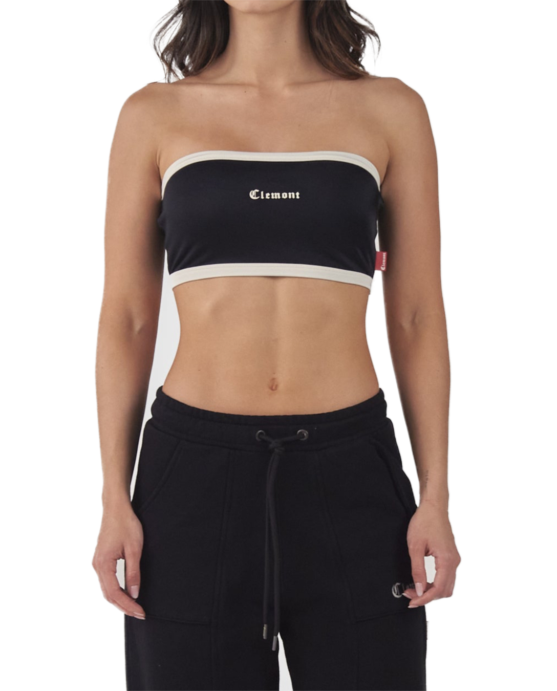 CROPTOP AMETISTA NEGRO CLEMONT