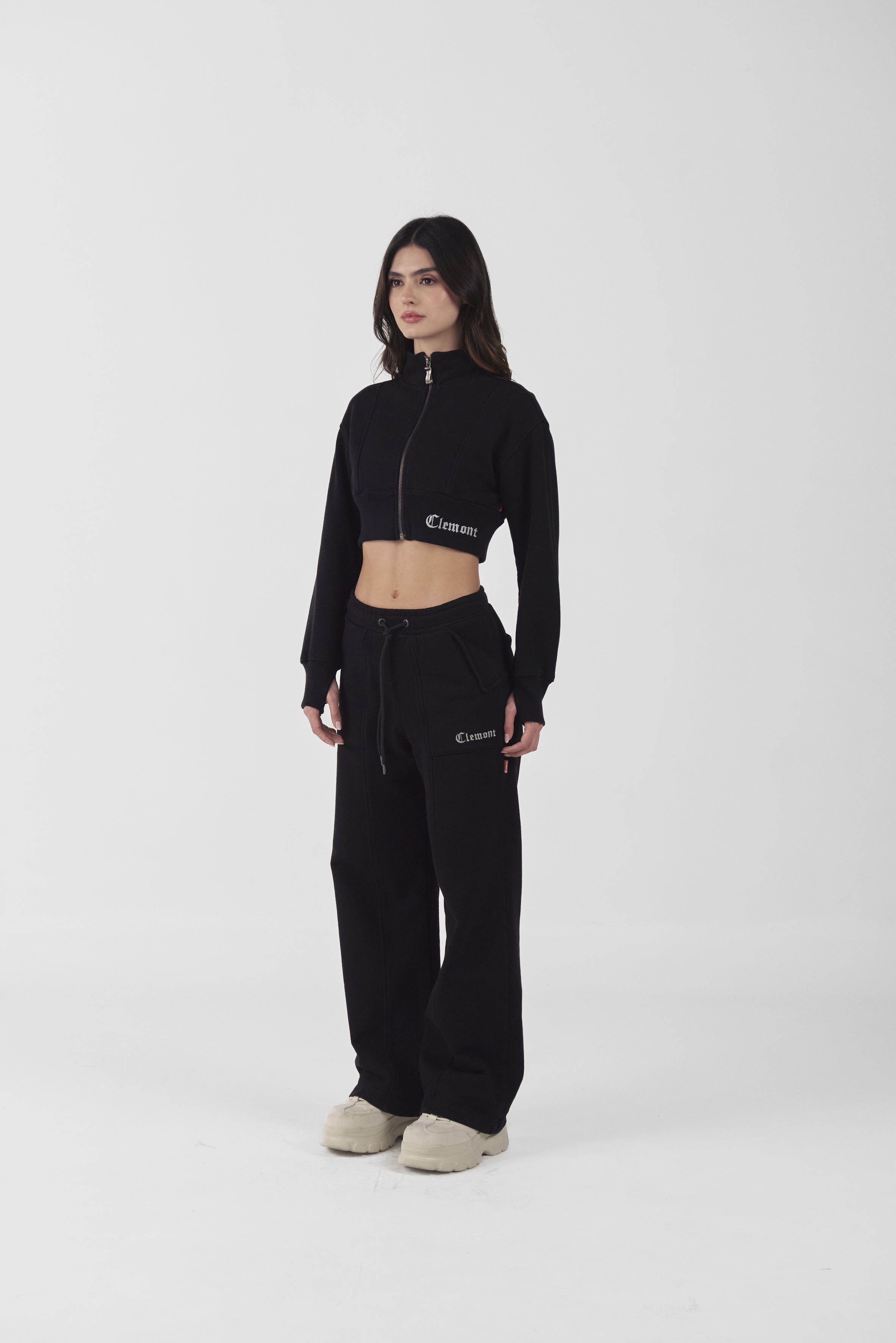 CROPPEDSWEATER FORTUNA NEGRO CLEMONT