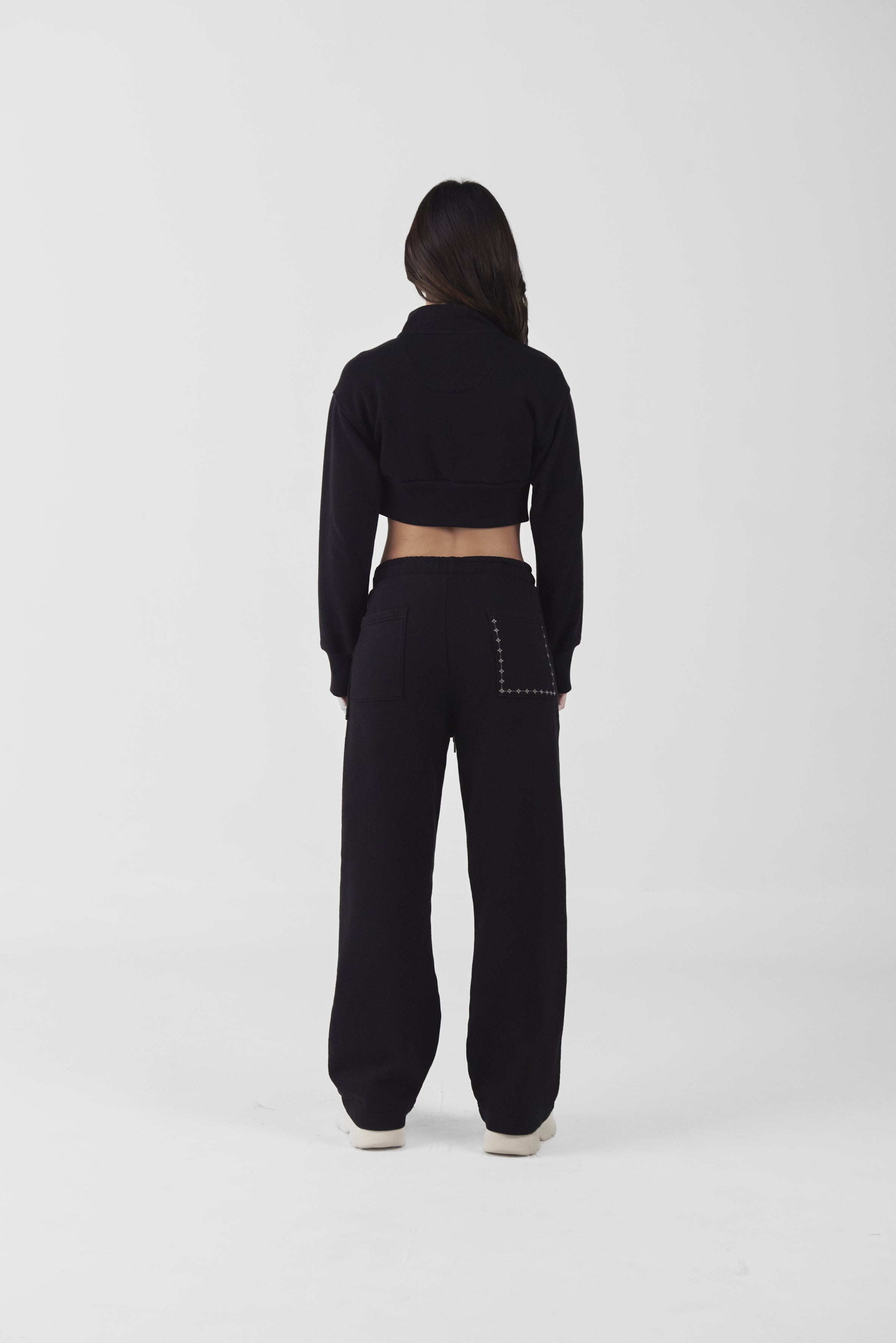 CROPPEDSWEATER FORTUNA NEGRO CLEMONT