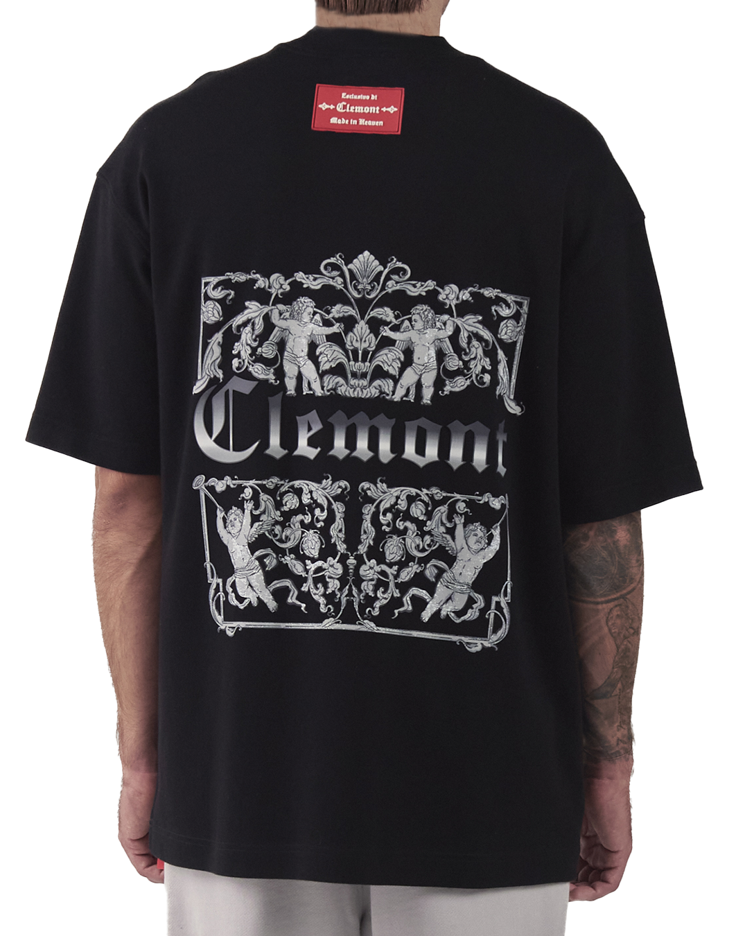 CAMISETA OVERSIZED ARCANGELO NEGRO CLEMONT