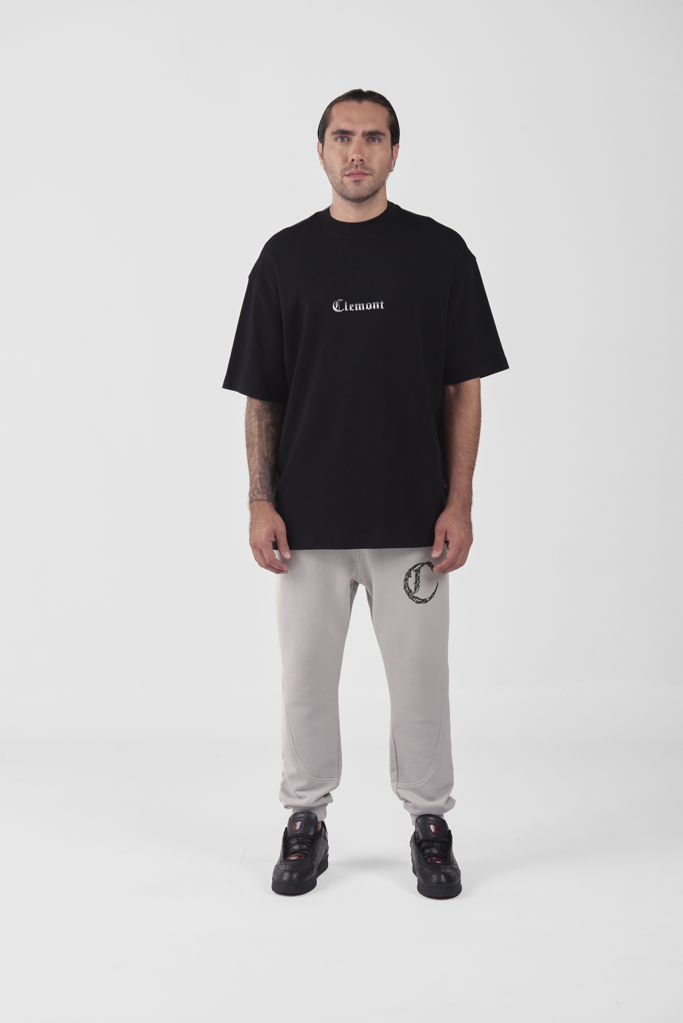 CAMISETA OVERSIZED ARCANGELO NEGRO CLEMONT