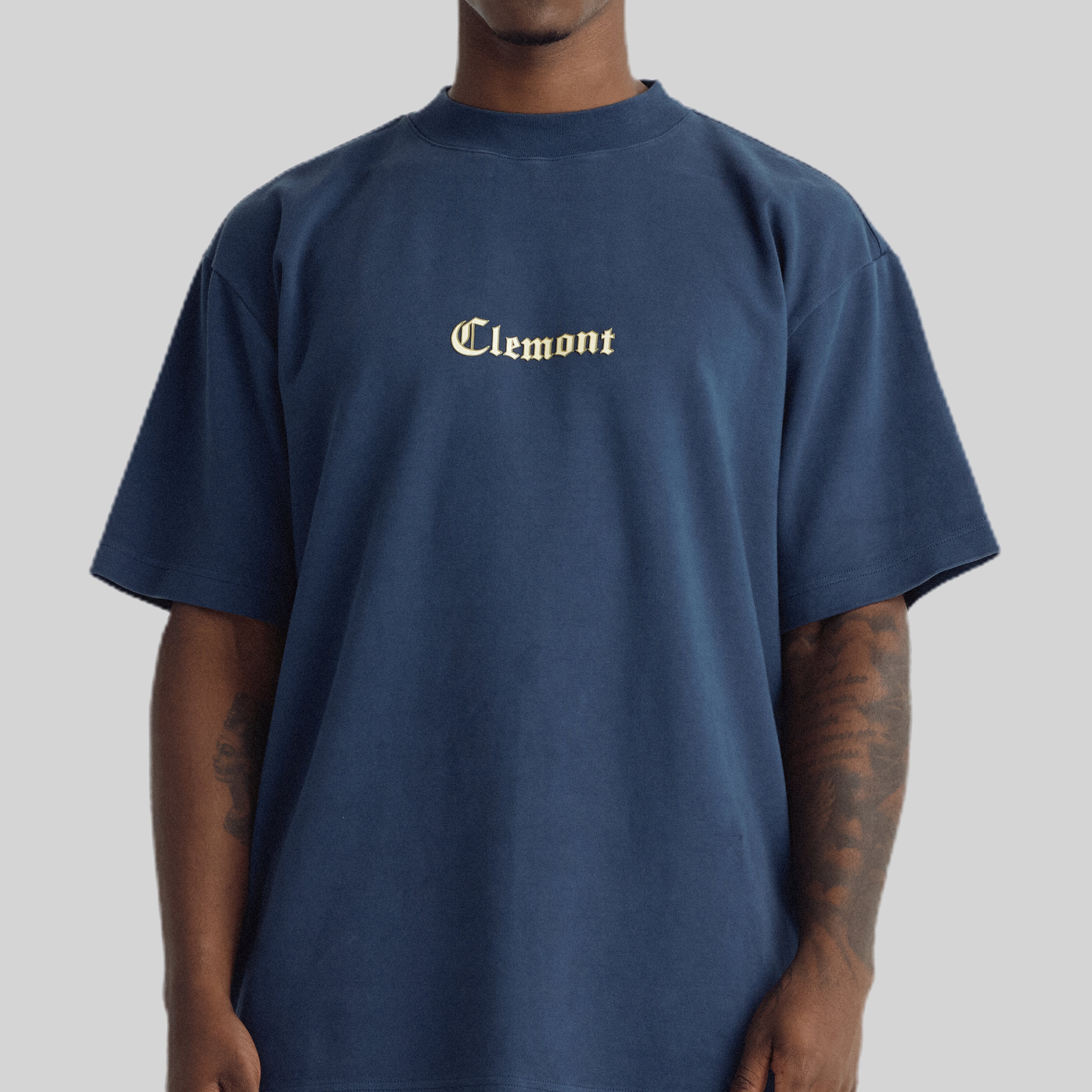 CAMISETA OVERSIZED AURORA AZUL CLEMONT