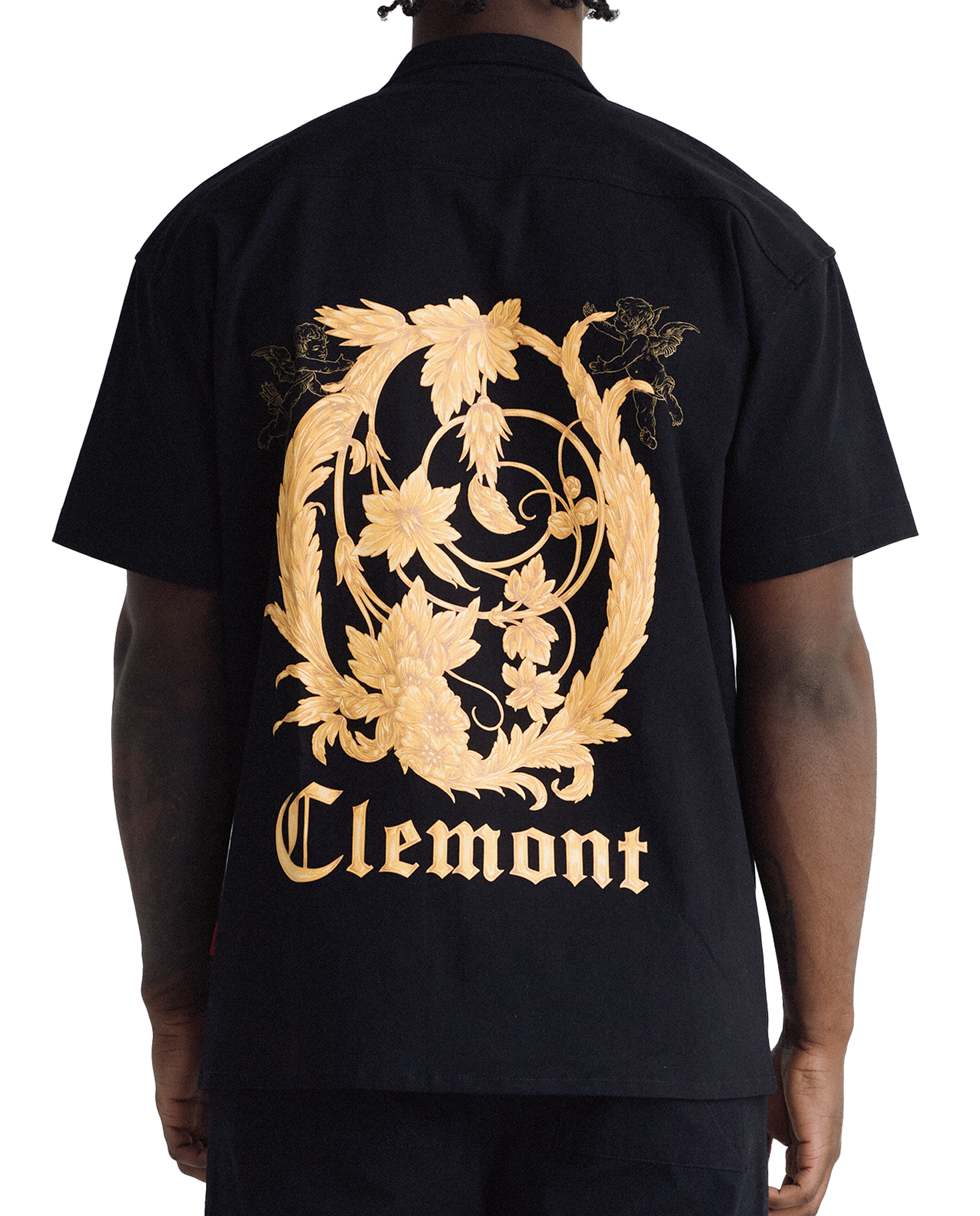 CLEMONT BLACK RAGGIO SHIRT