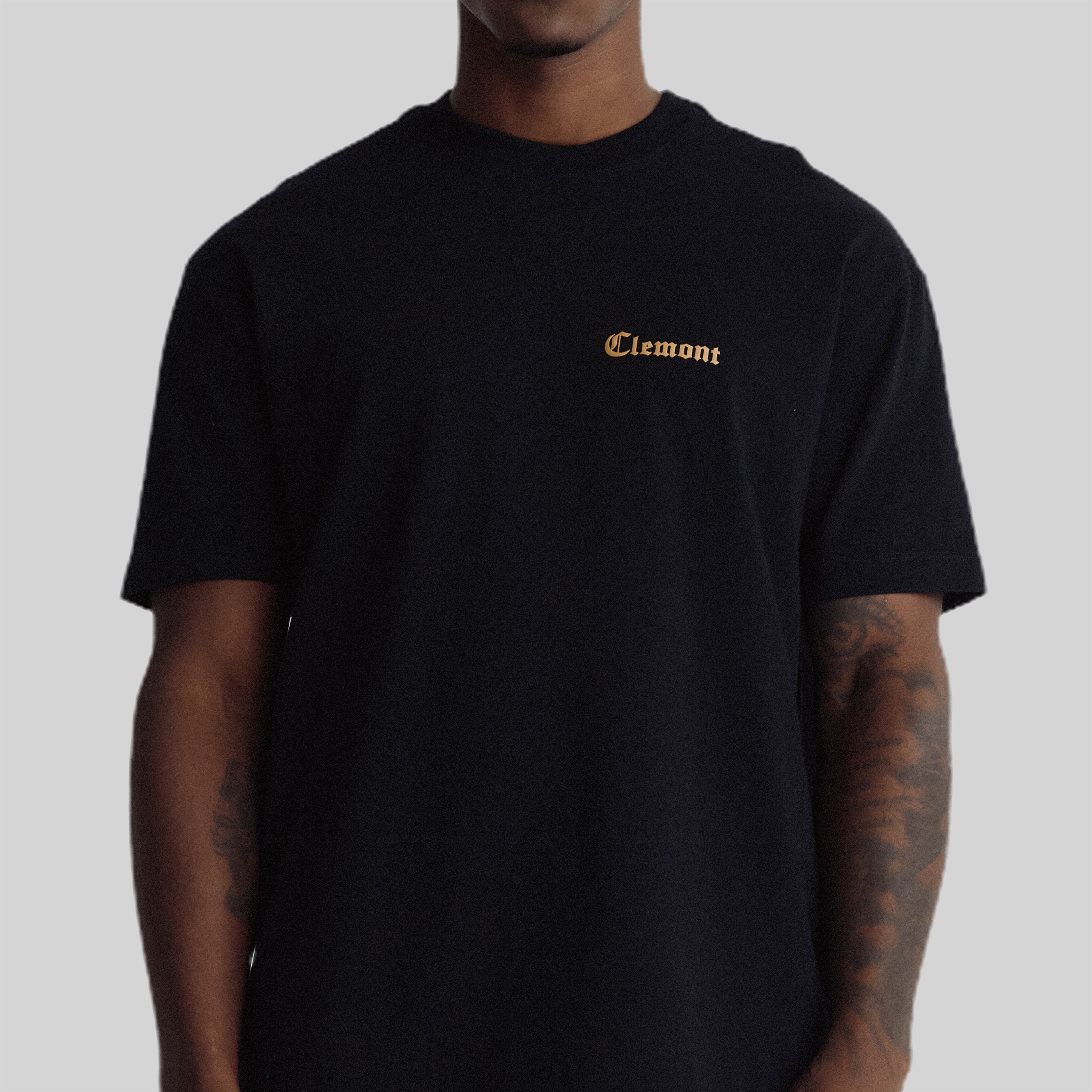 CAMISETA VINCOLO NEGRO CLEMONT