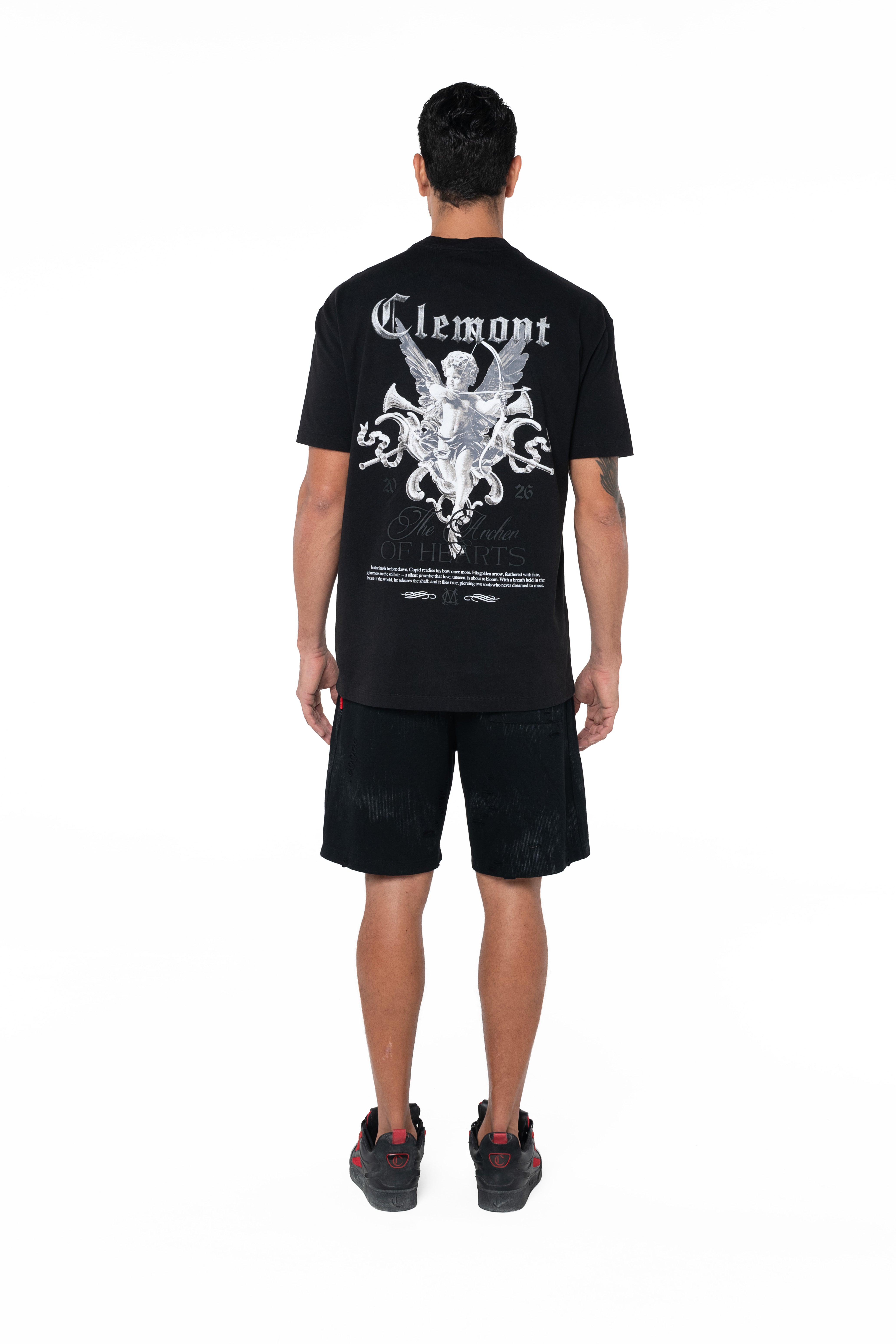 CAMISETA MASCULINA DIMORA NEGRO CLEMONT