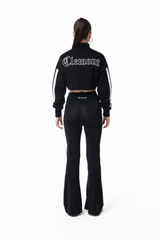 HOODIE MUJER PIOMBO NEGRO CLEMONT