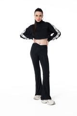 HOODIE MUJER PIOMBO NEGRO CLEMONT