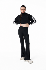 HOODIE MUJER PIOMBO NEGRO CLEMONT