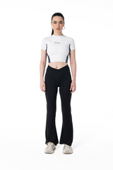 TOPS CORTOS MUJER RUGIADA CREMA CLEMONT