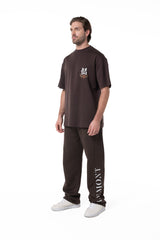 CAMISETA OVERSIZED HOMBRE ANNEGATO MOCCA CLEMONT