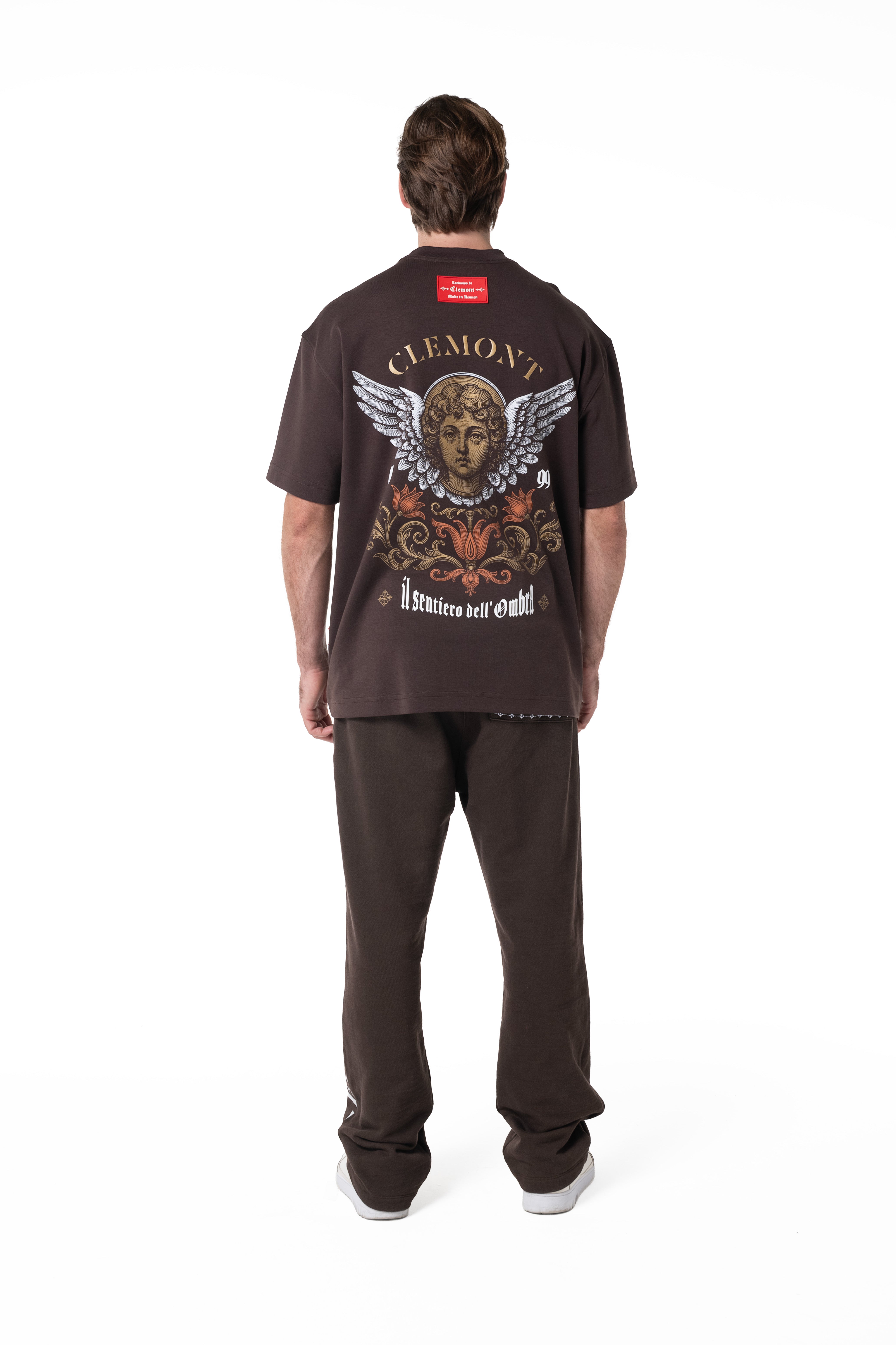 CAMISETA OVERSIZED HOMBRE ANNEGATO MOCCA CLEMONT