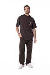CAMISETA OVERSIZED HOMBRE ANNEGATO MOCCA CLEMONT