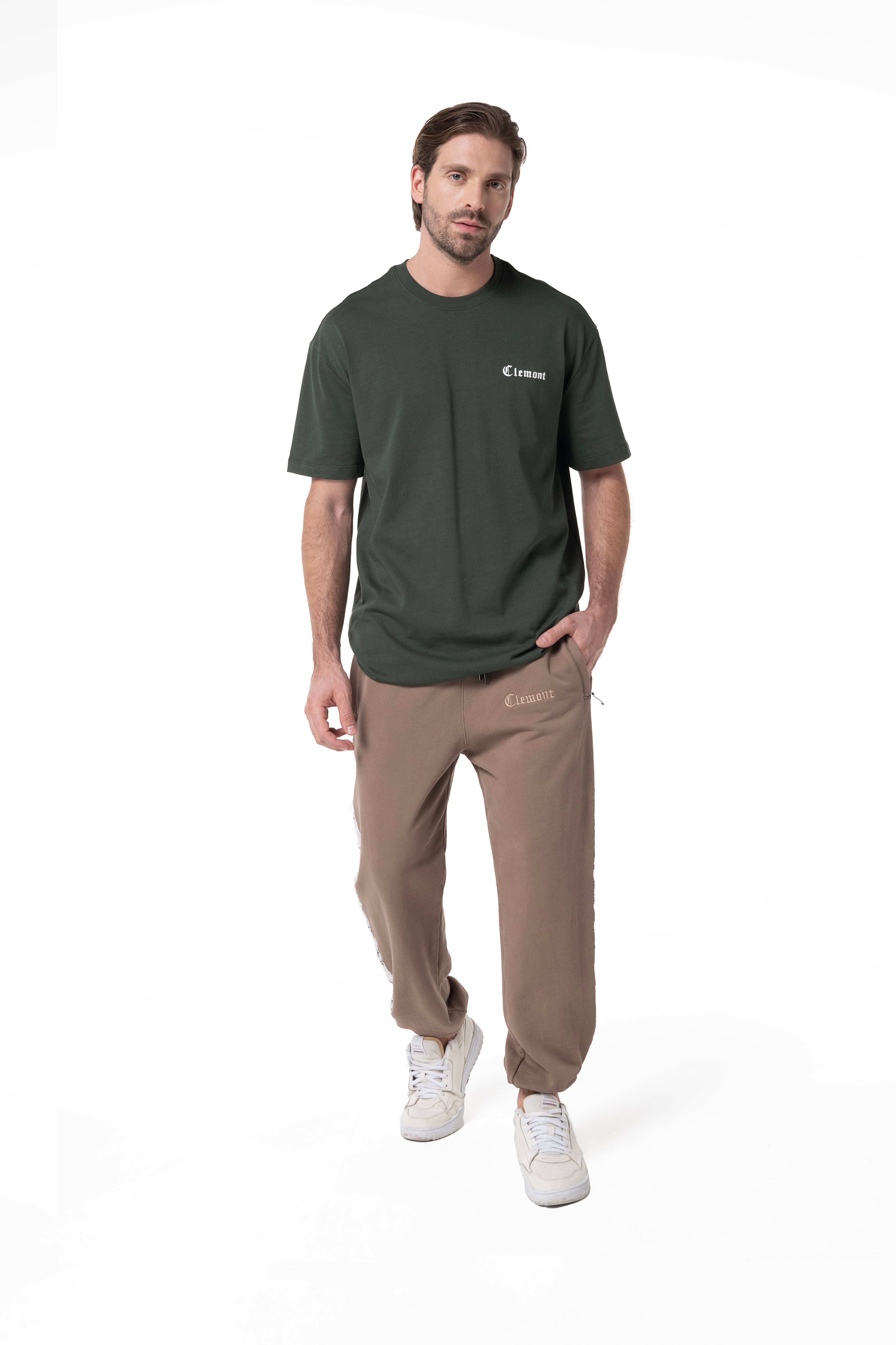 CAMISETA HOMBRE CONTENITORE VERDE CLEMONT