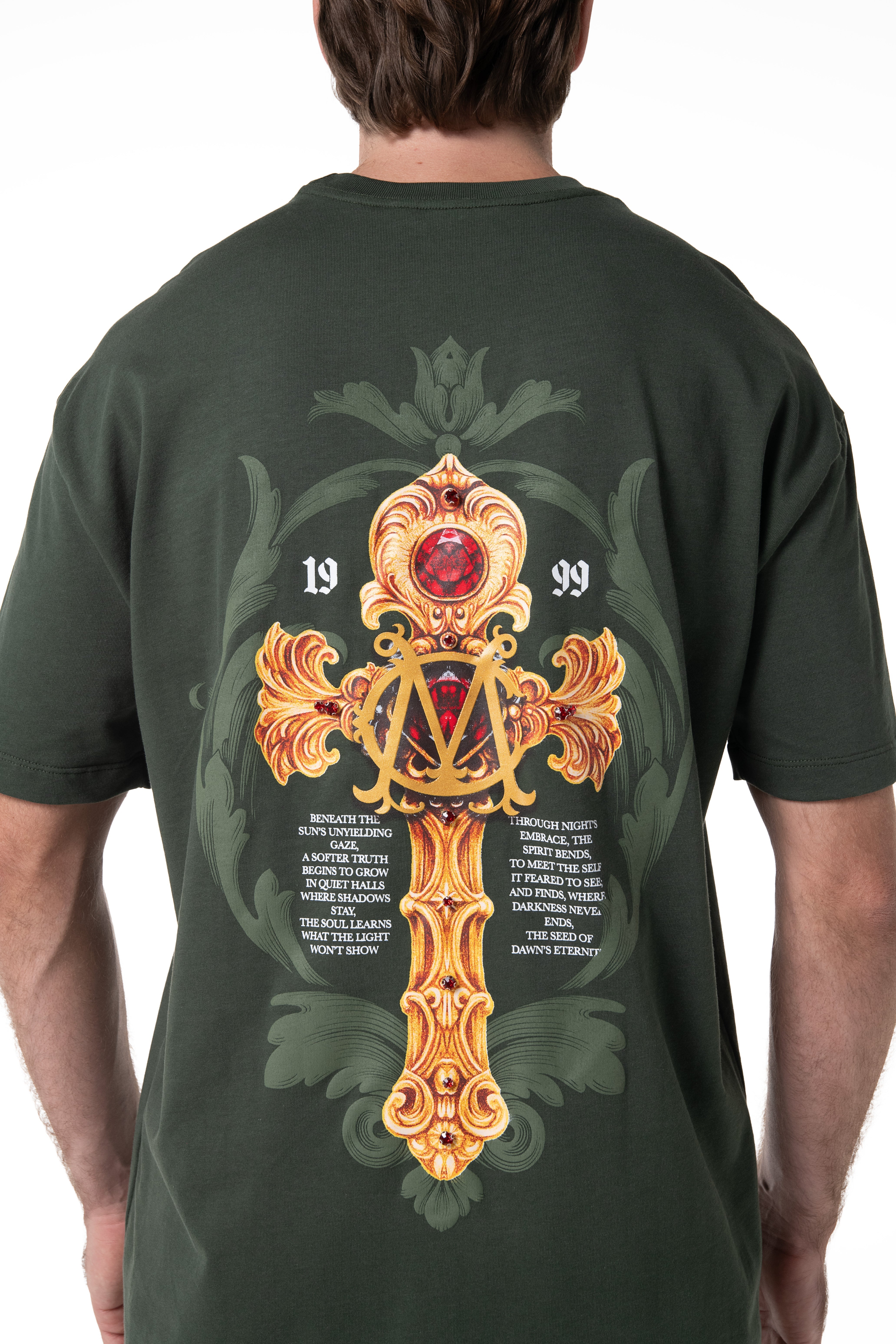 CAMISETA HOMBRE CONTENITORE VERDE CLEMONT