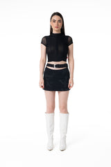 BLUSA MUJER CRESCERE NEGRA CLEMONT