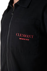 CAMISAS HOMBRE SPEZZATO NEGRO CLEMONT