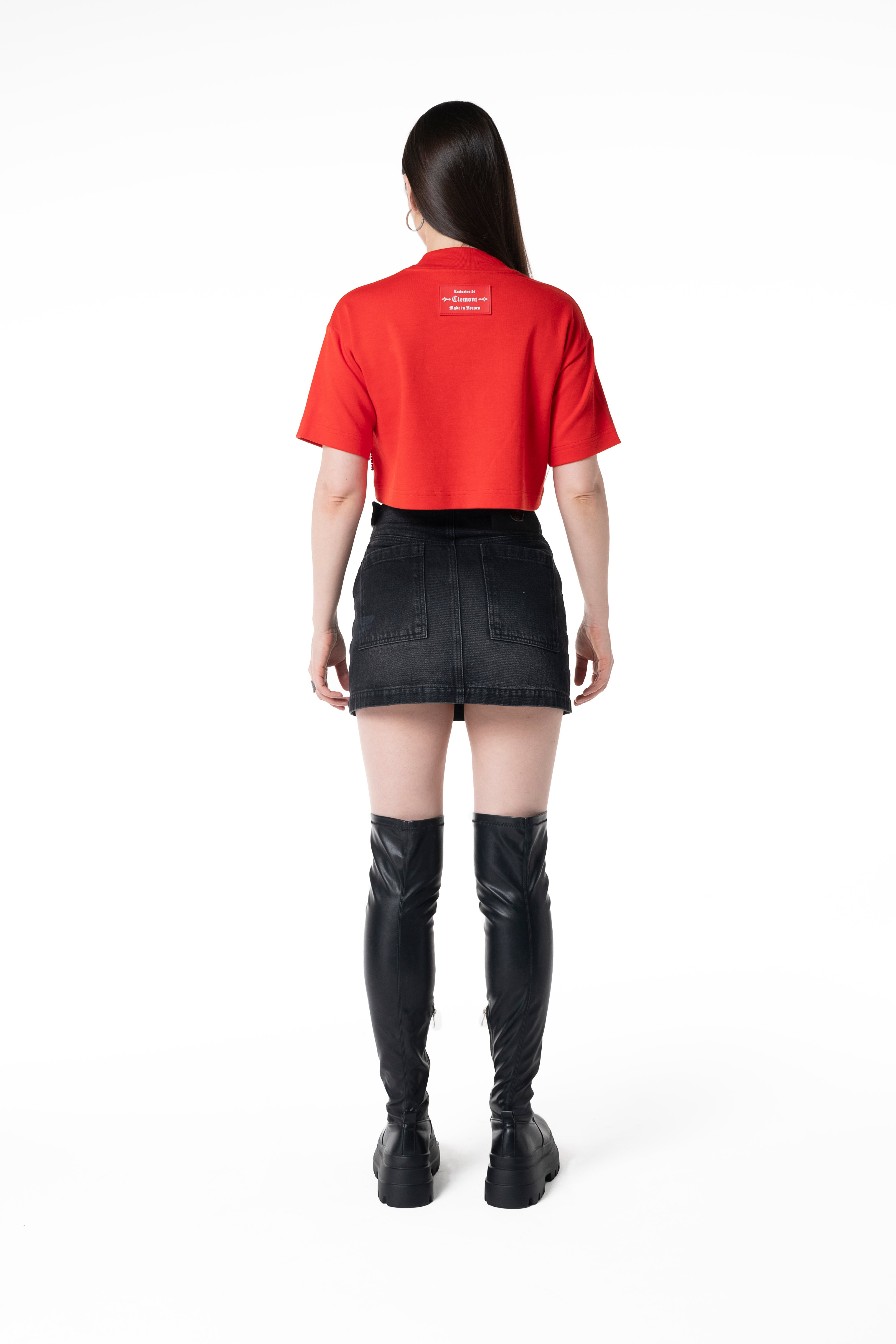TOPS CORTOS MUJER SERAFINA RED CLEMONT