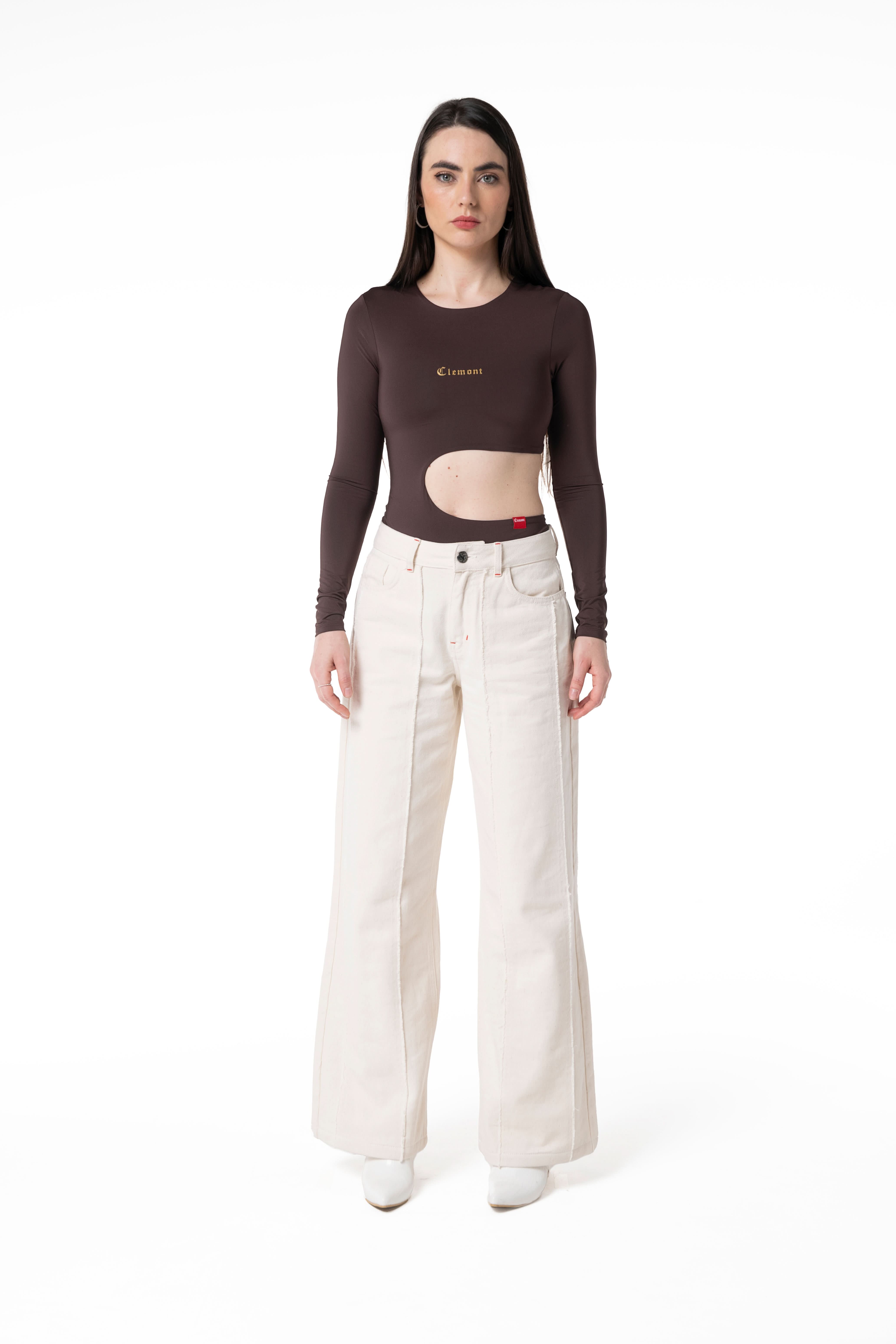 BODY MUJER PENSIERO MOCCA CLEMONT