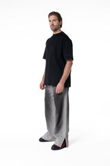 CAMISETA OVERSIZED HOMBRE GIUNCO NEGRO CLEMONT