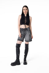 TOPS MUJER SCOMPARSO NEGRO CLEMONT