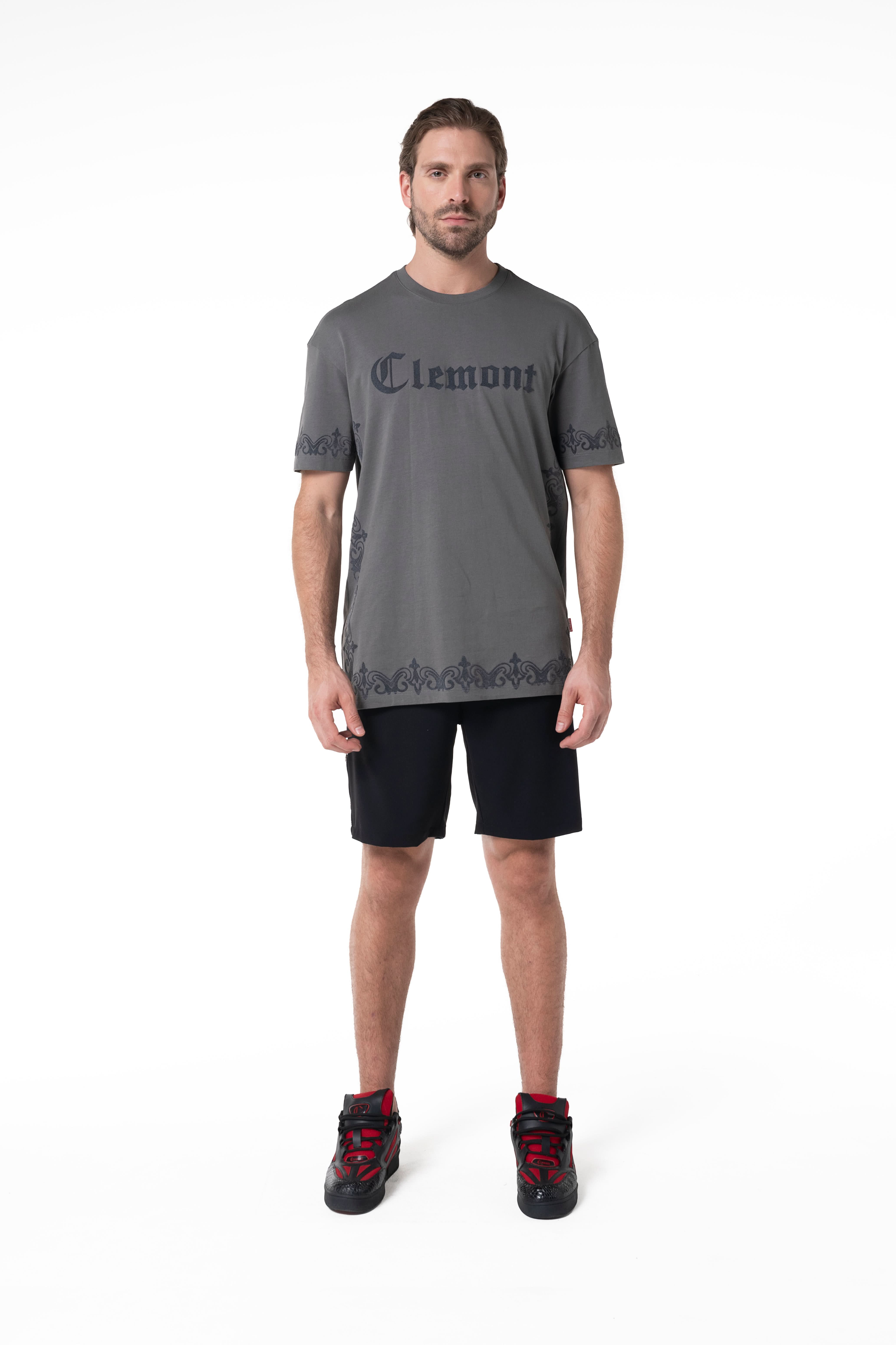 CAMISETA HOMBRE EDERA GRIS OSCURO CLEMONT