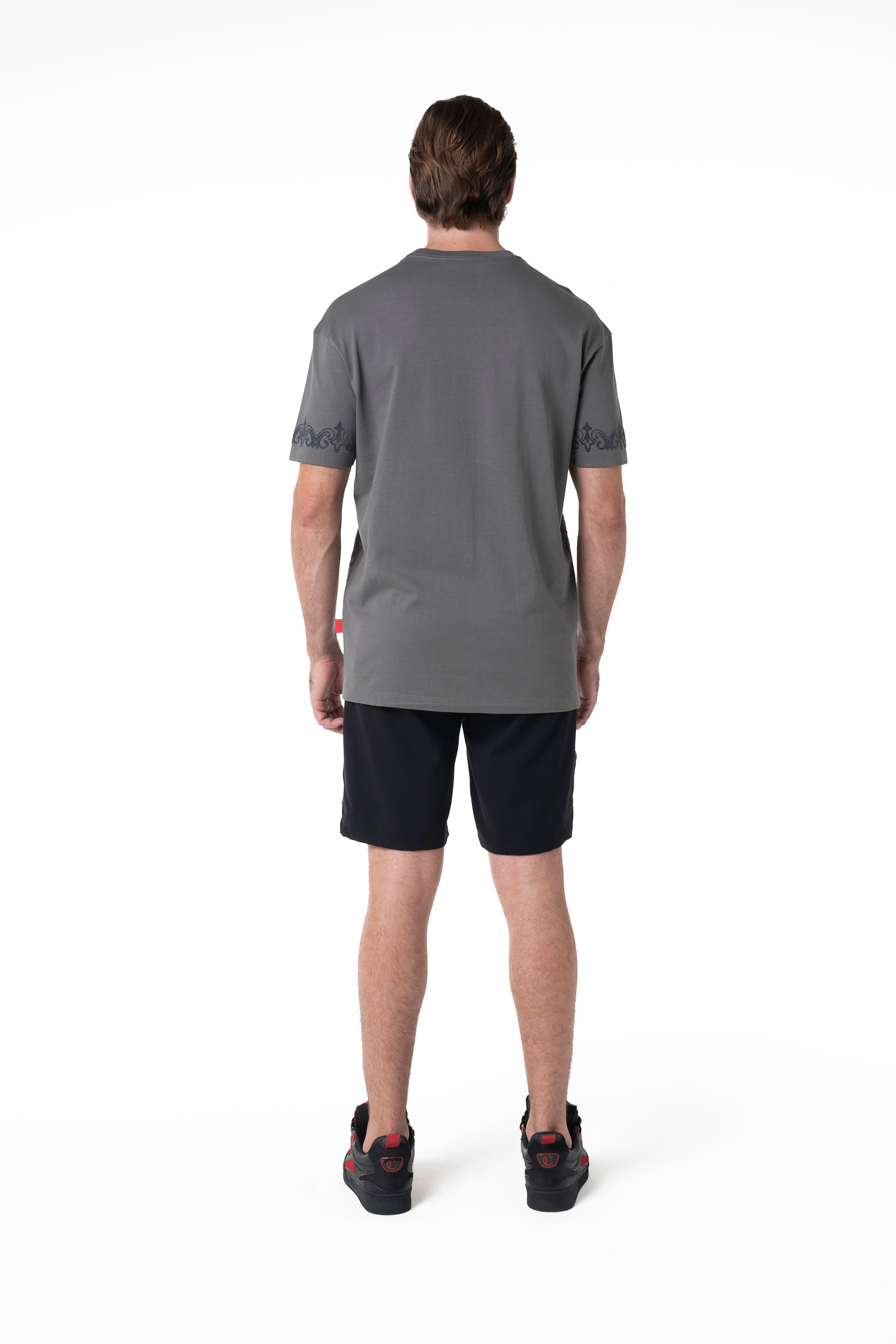 CAMISETA HOMBRE EDERA GRIS OSCURO CLEMONT