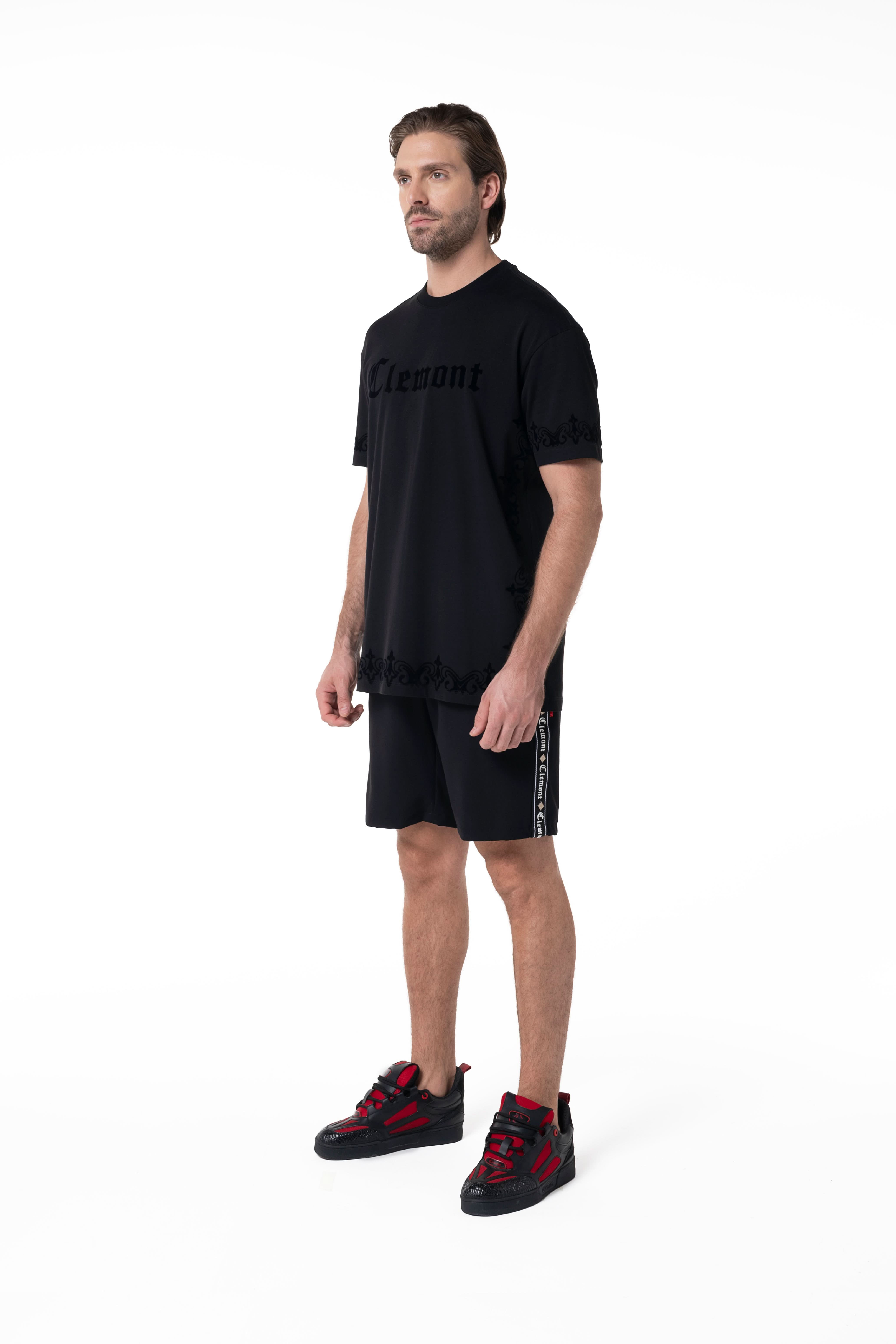 CAMISETA HOMBRE EDERA NEGRO CLEMONT