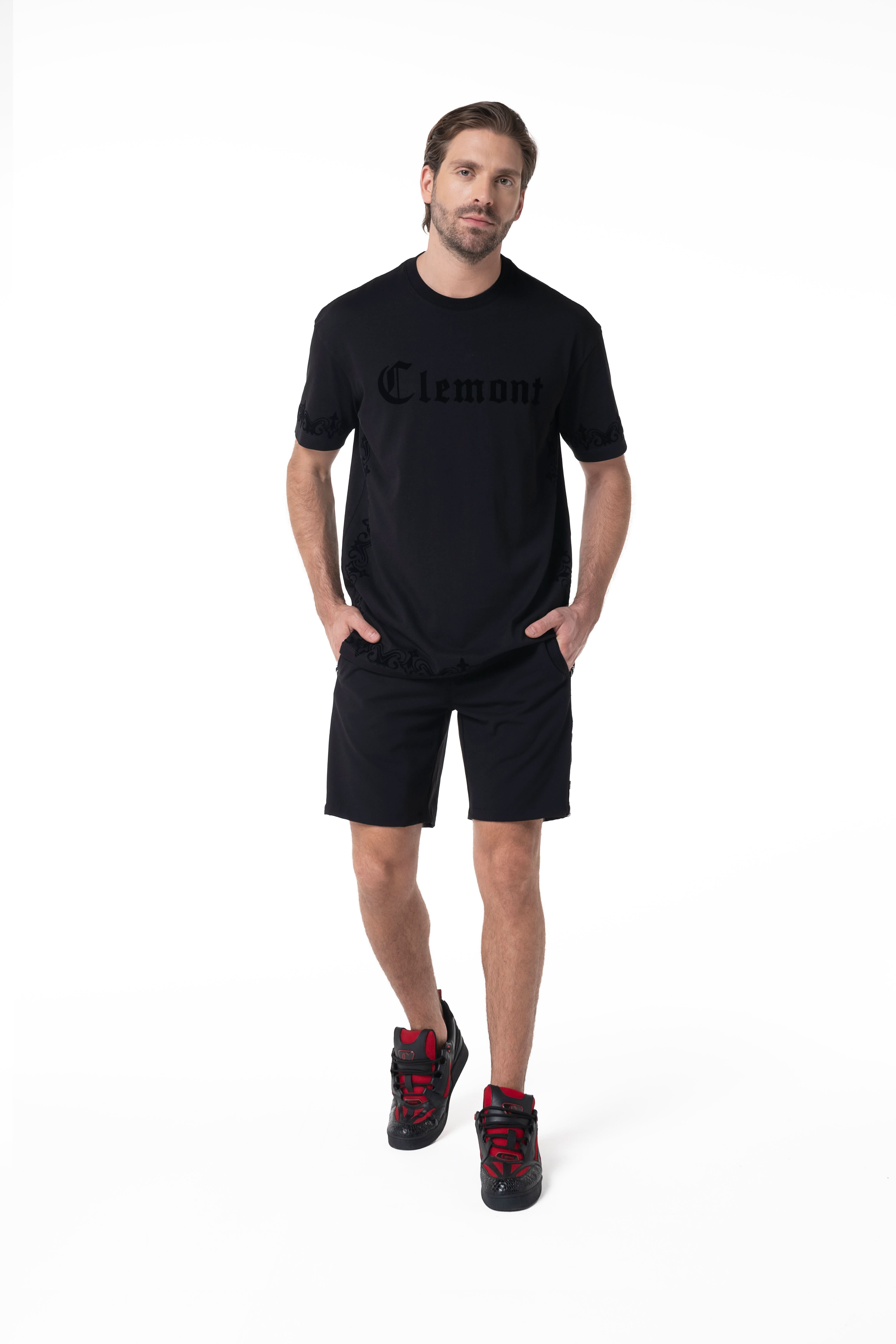 CAMISETA HOMBRE EDERA NEGRO CLEMONT