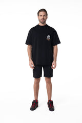 CAMISETA OVERSIZED HOMBRE ANNEGATO NEGRO CLEMONT