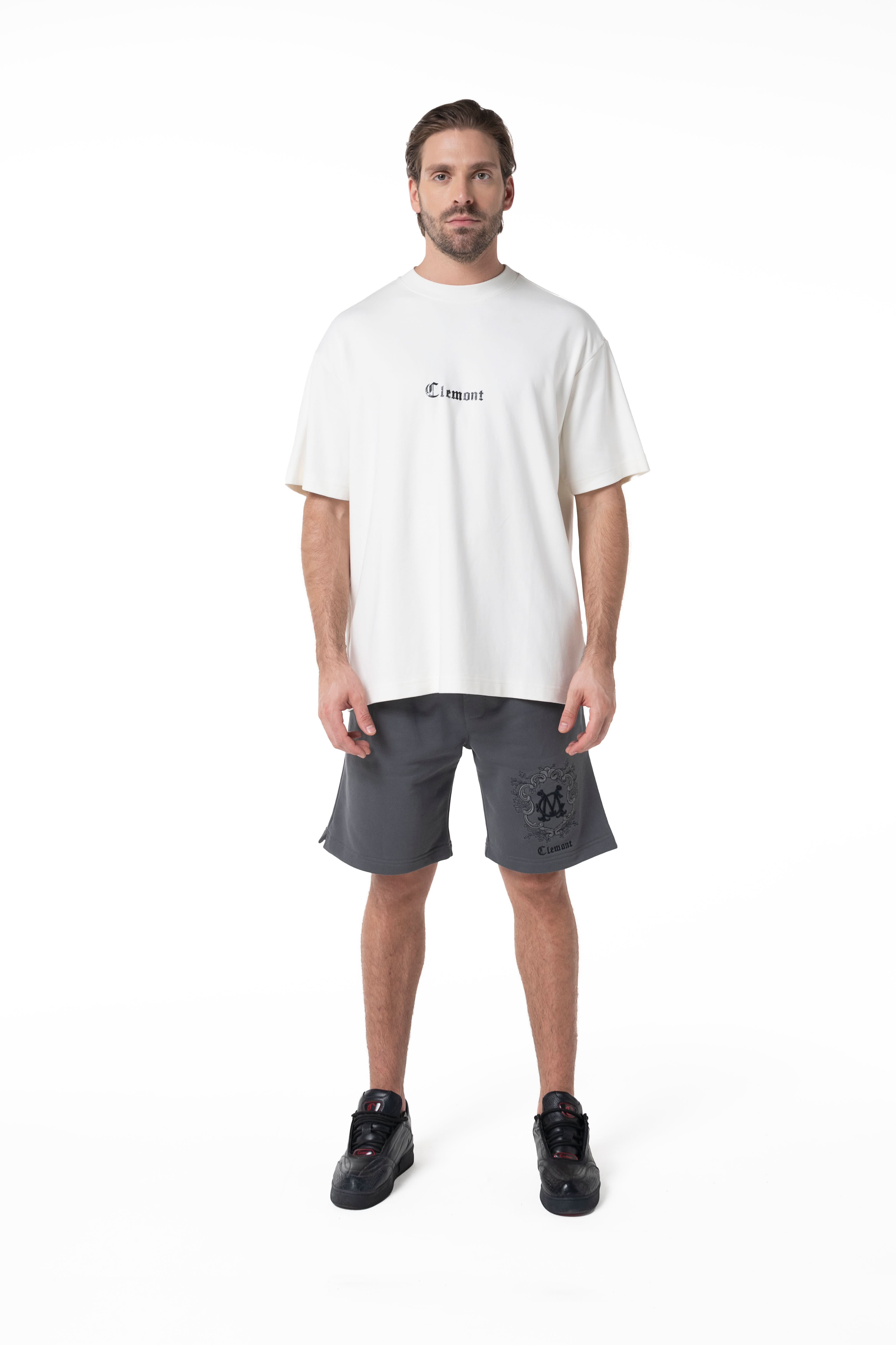 CAMISETA OVERSIZED HOMBRE LUSINGA CREMA CLEMONT