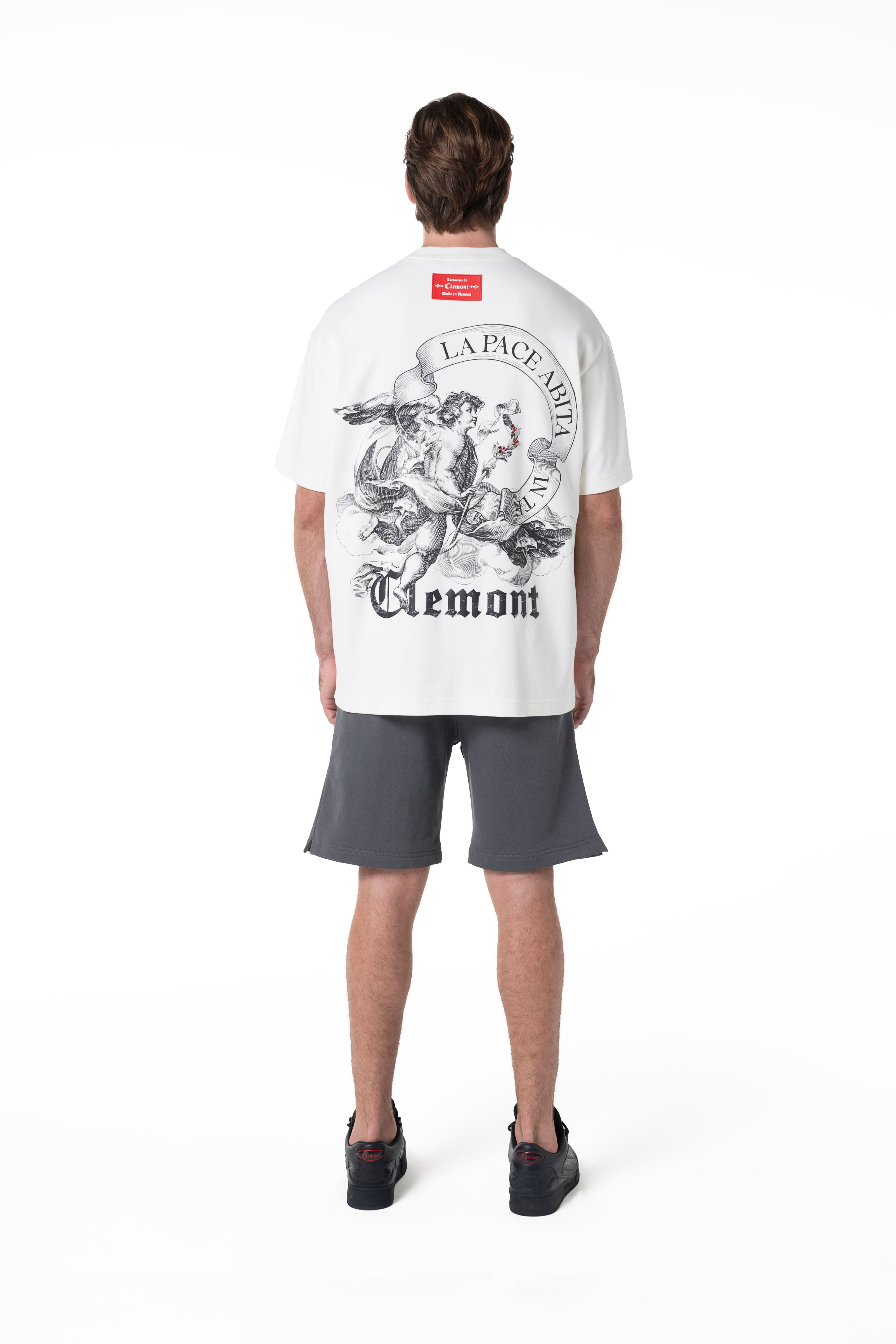 CAMISETA OVERSIZED HOMBRE LUSINGA CREMA CLEMONT
