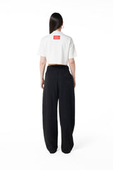 TOPS CORTOS MUJER SERAFINA CREMA CLEMONT