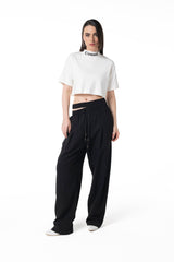 TOPS CORTOS MUJER SERAFINA CREMA CLEMONT
