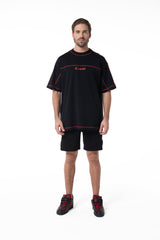 CAMISETA OVERSIZED HOMBRE RITORNO NEGRO CLEMONT