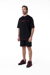 CAMISETA OVERSIZED HOMBRE RITORNO NEGRO CLEMONT