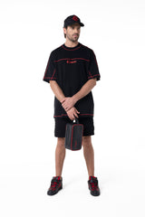 CAMISETA OVERSIZED HOMBRE RITORNO NEGRO CLEMONT