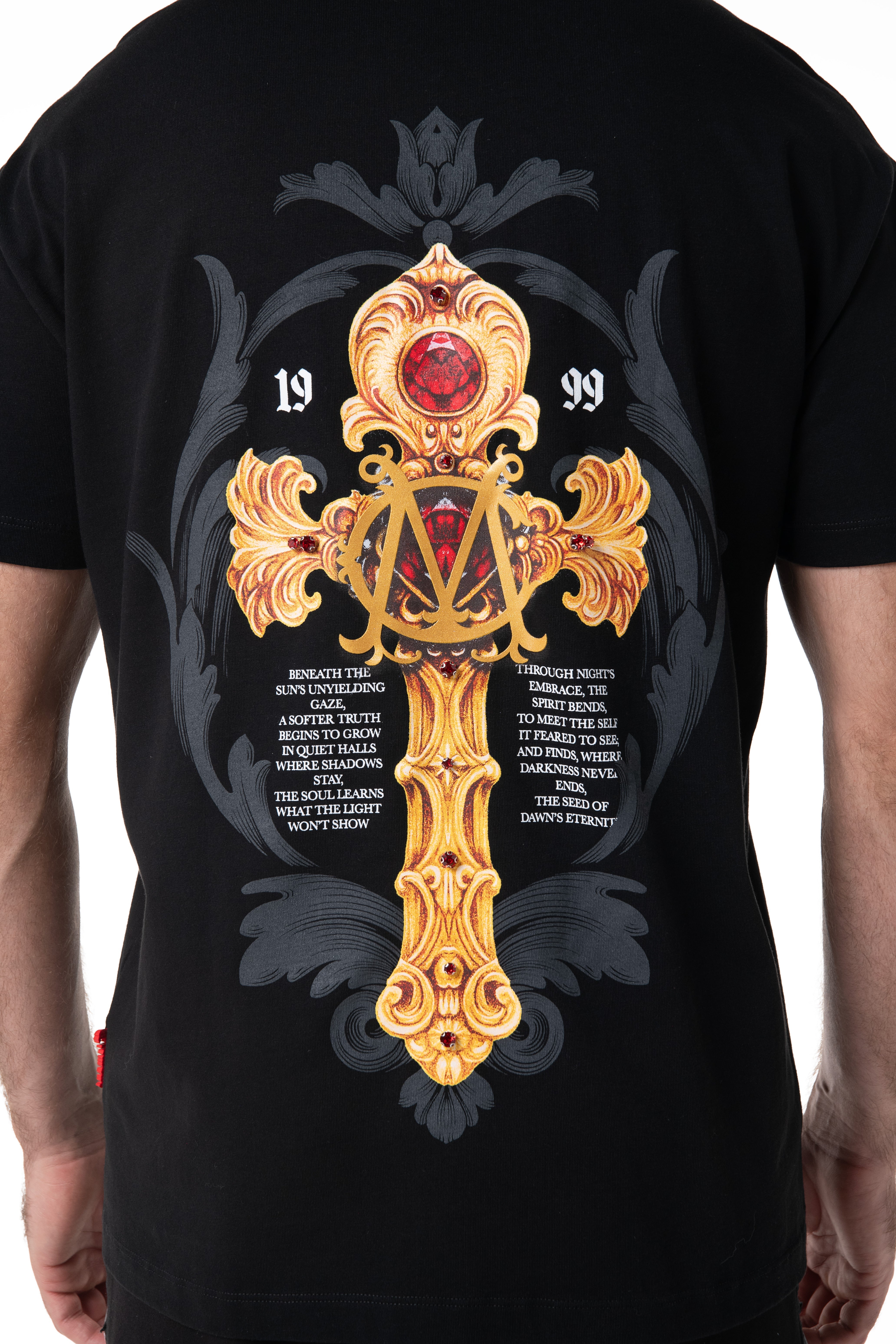 CAMISETA HOMBRE CONTENITORE NEGRO CLEMONT