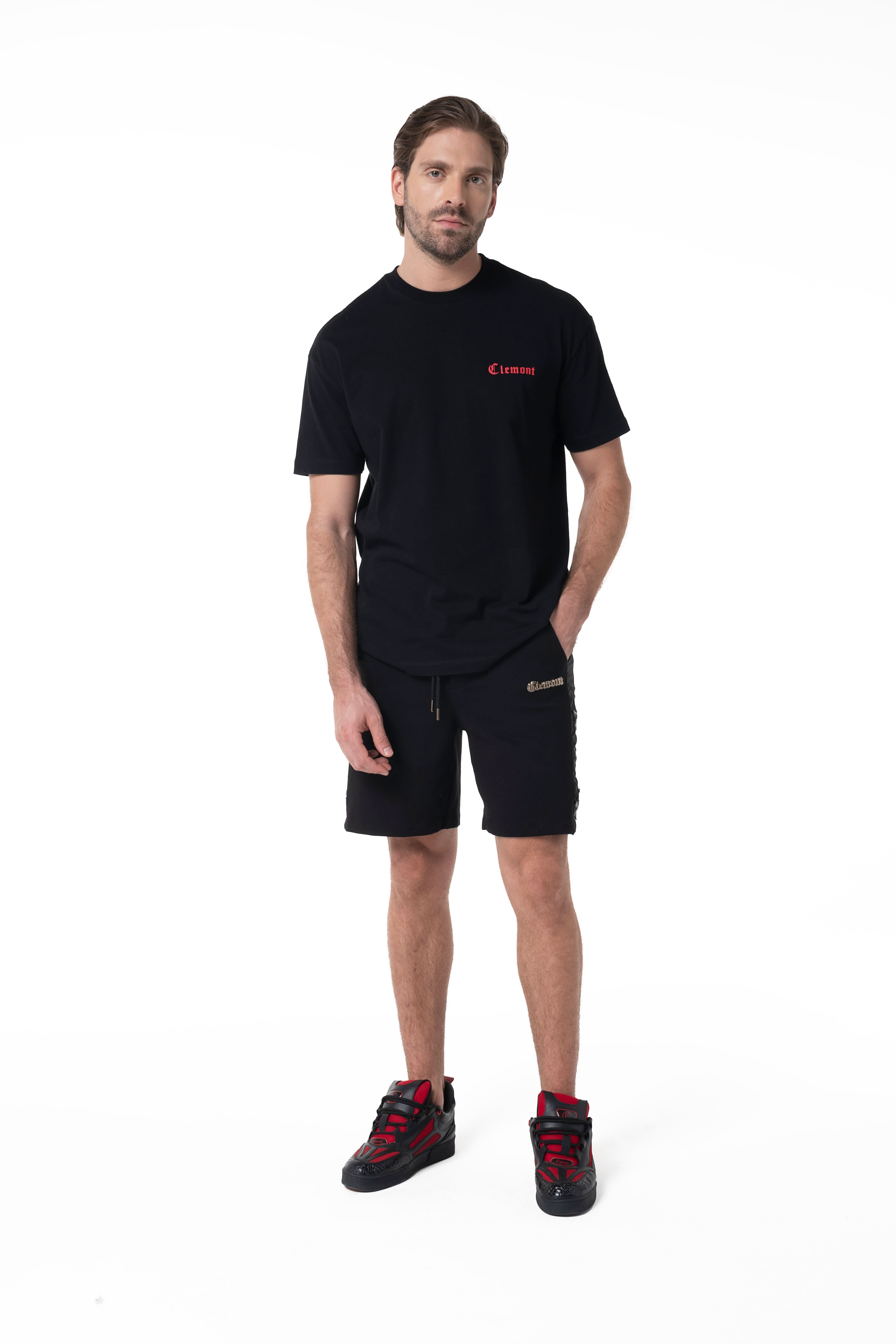 CAMISETA HOMBRE CONTENITORE NEGRO CLEMONT