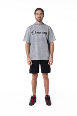 CAMISETA OVERSIZED HOMBRE RIFRAZIONE GRIS CLEMONT