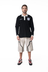 POLO HOMBRE ABISSALE NEGRO CLEMONT